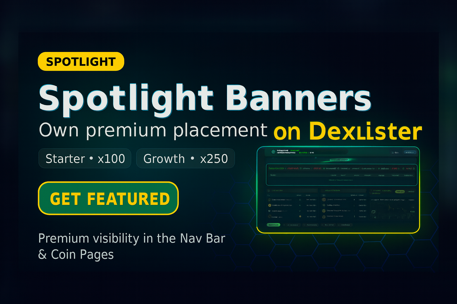 Spotlight Banners on Dexlister